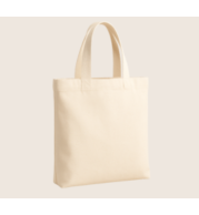 Eco-Friendly Natural Canvas Tote Bag – Durable, Reusable Shopping Bag with Reinforced Handles, Customizable Print Options, Sustainable Carry-All for Daily Use and Promotions